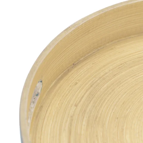 Collection of Bamboo Bowls & Tray, Salad Bowl