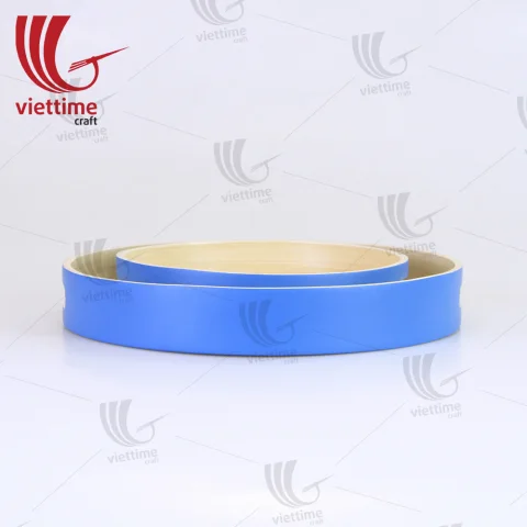 Nice Round Lacquer Bamboo Tray