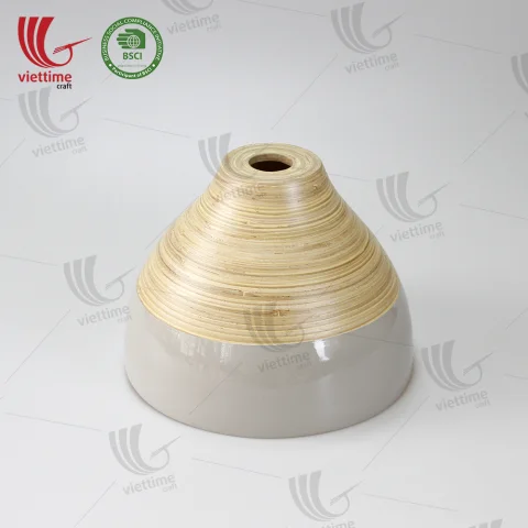Lacquered Spun Bamboo Lamp shade Wholesale