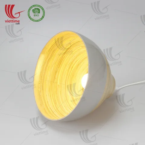 Lacquered Spun Bamboo Lamp shade Wholesale
