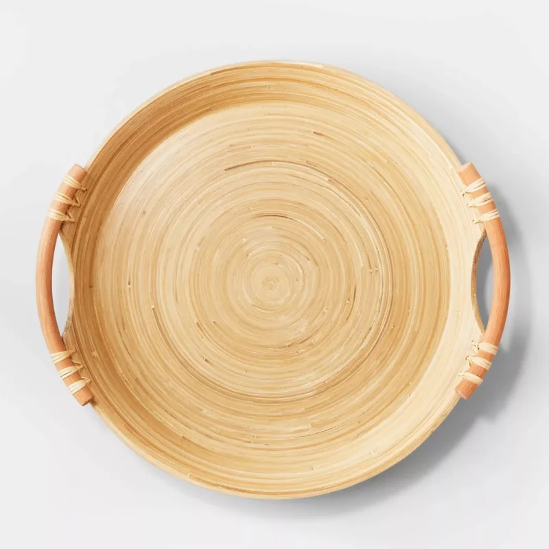 Spun Bamboo Tray
