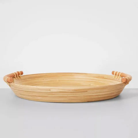 Spun Bamboo Tray