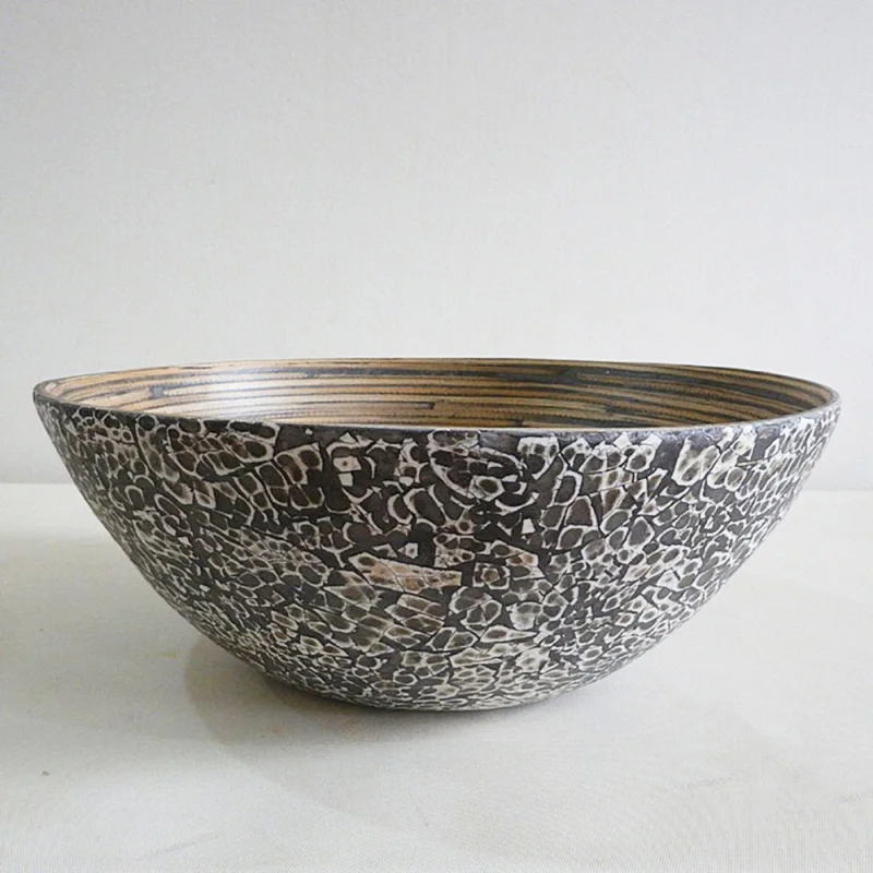 Spun Bamboo Bowl