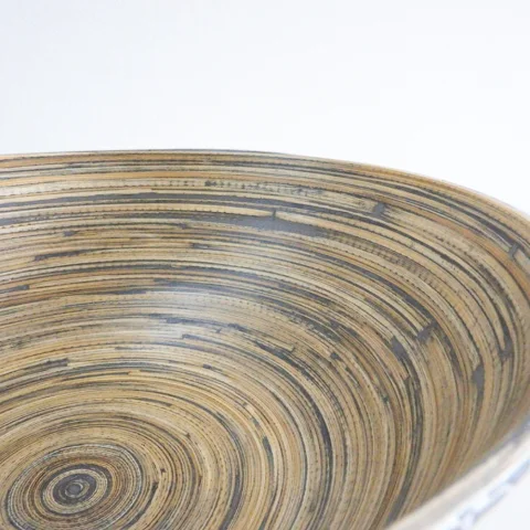 Spun Bamboo Bowl