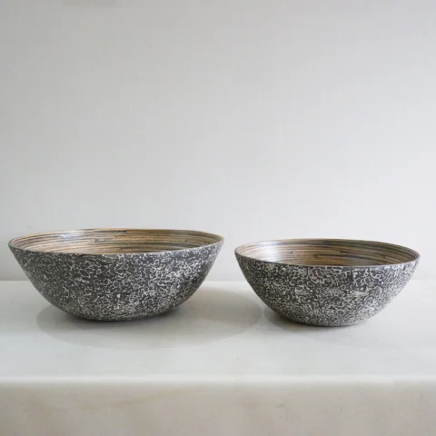 Spun Bamboo Bowl