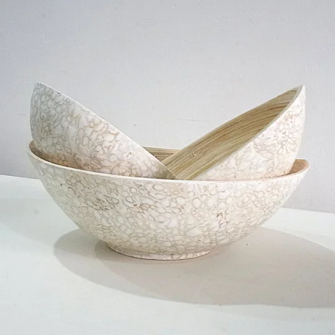Spun Bamboo Bowl