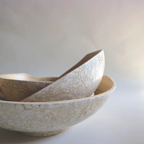 Spun Bamboo Bowl