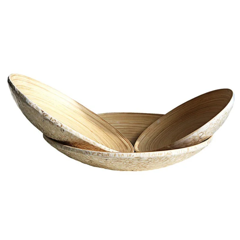 Spun Bamboo Plate
