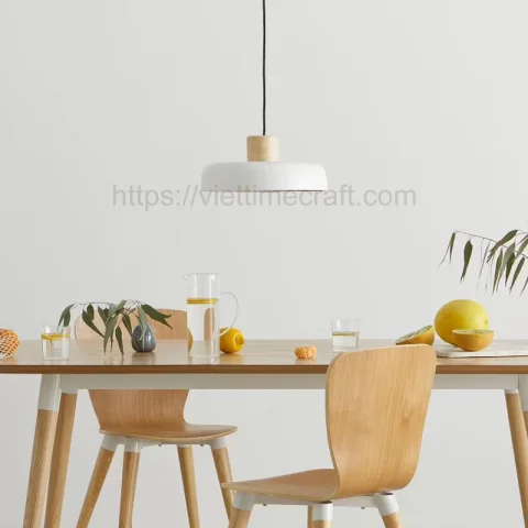 Spun Bamboo Lampshade