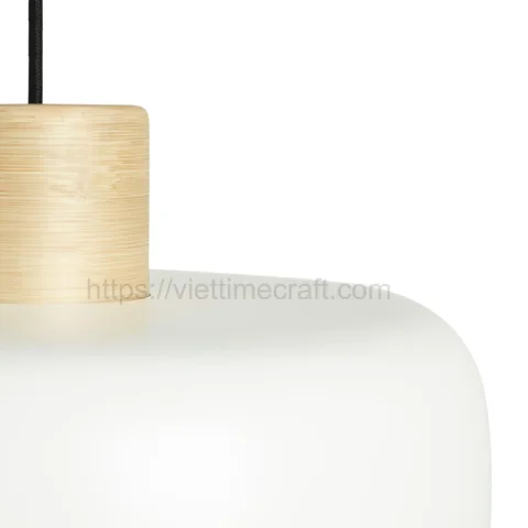 Spun Bamboo Lampshade