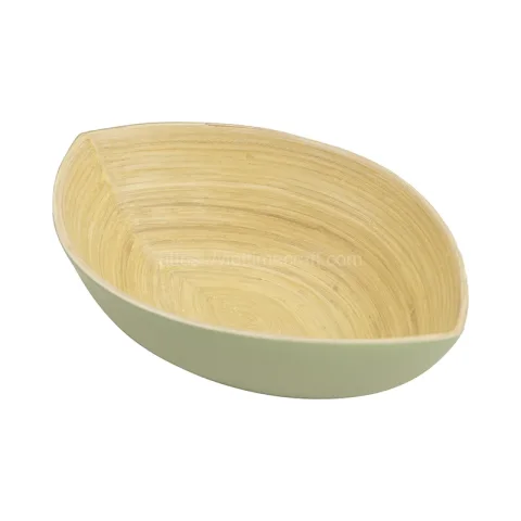 Set Coiled Bamboo Bowl Salad Wholesale