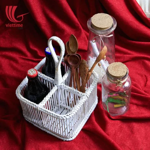 Rattan Export Exquisite geflochten Bambus Condiment - REX-TD00010