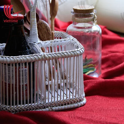 Exquisite Weaving Bamboo Condiment