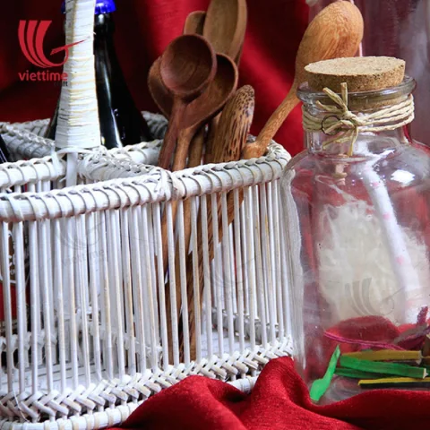 Exquisite Weaving Bamboo Condiment