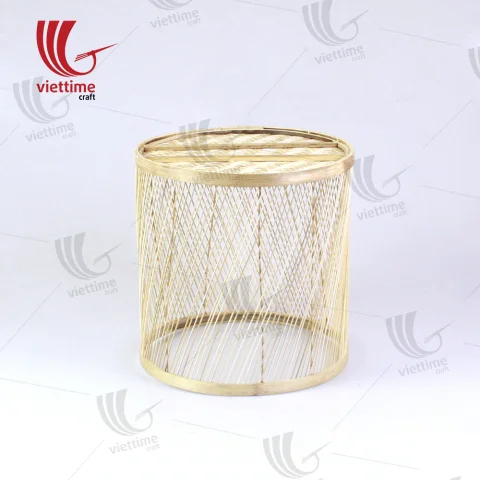 Bamboo Open-Weave Basket Set