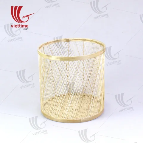 Bamboo Open-Weave Basket Set