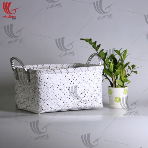 Store Small Woven Bamboo Basket Set