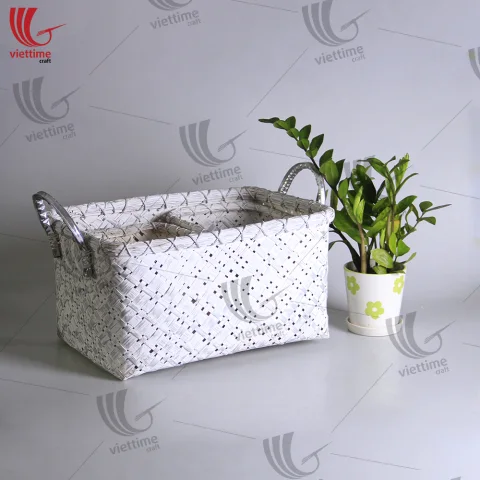 Store Small Woven Bamboo Basket Set