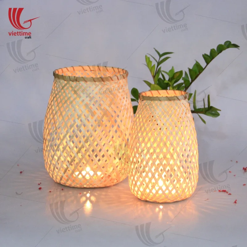 Weaving Bamboo Lanterns Set