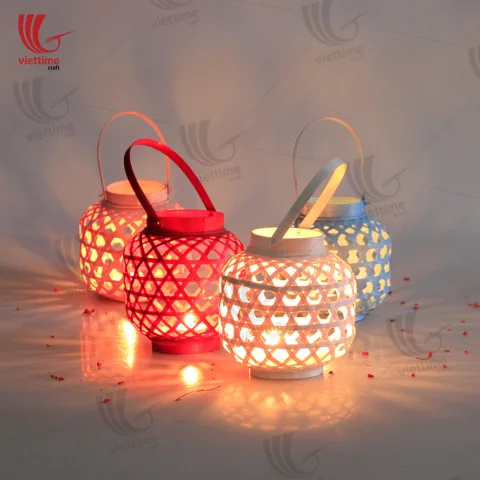 Colorful Weaving Bamboo Lantern