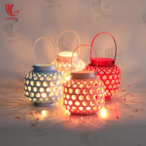 Colorful Weaving Bamboo Lantern