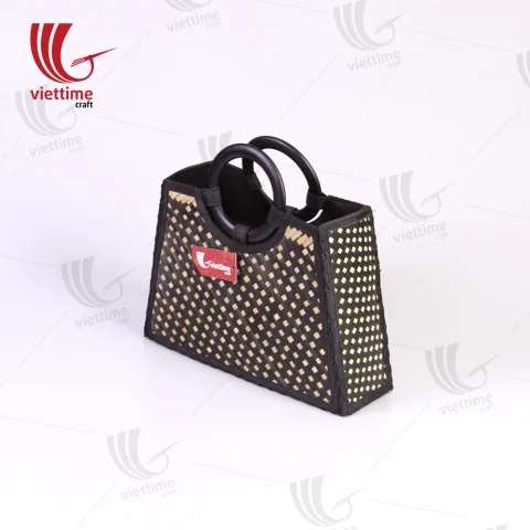Modern Style Handmade Bamboo Handbag