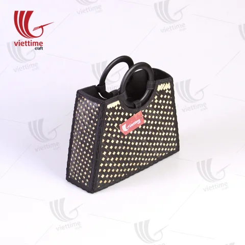 Modern Style Handmade Bamboo Handbag