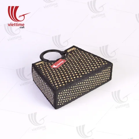 Modern Style Handmade Bamboo Handbag