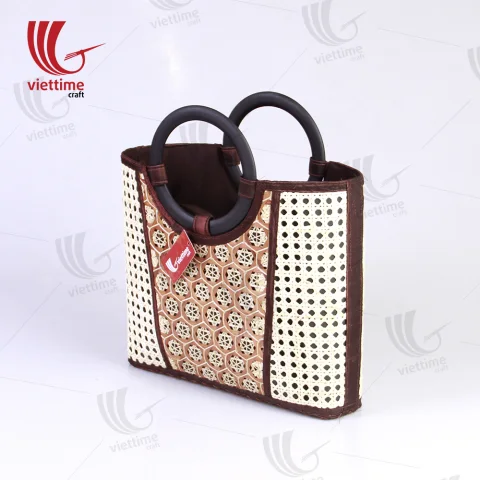 Chinese Style Handmade Bamboo Handbag