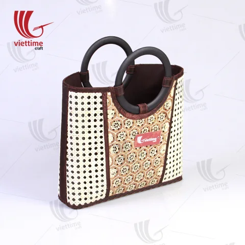 Chinese Style Handmade Bamboo Handbag