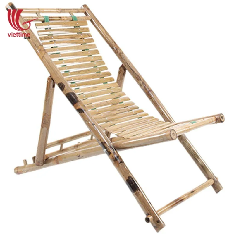 Popular Bamboo Chair On Beach