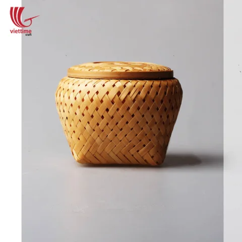 Small Weaving Bamboo Basket Set Of 3