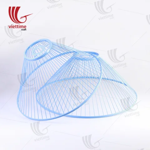 Blue Bamboo Lampshade For Your References