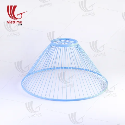 Blue Bamboo Lampshade For Your References