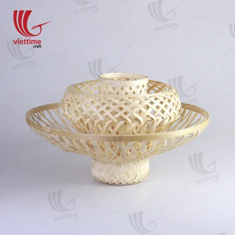 Art Hanging Ceiling Wicker Bamboo Lampshade