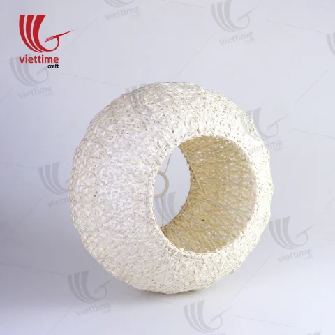 Retro Style Woven Bamboo Pendant Lampshade