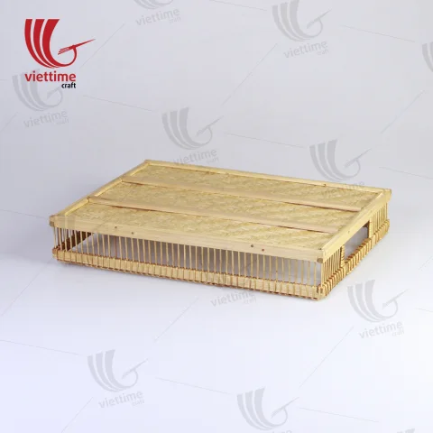 Latest Arrived Rectangle Shaped Bamboo Tray