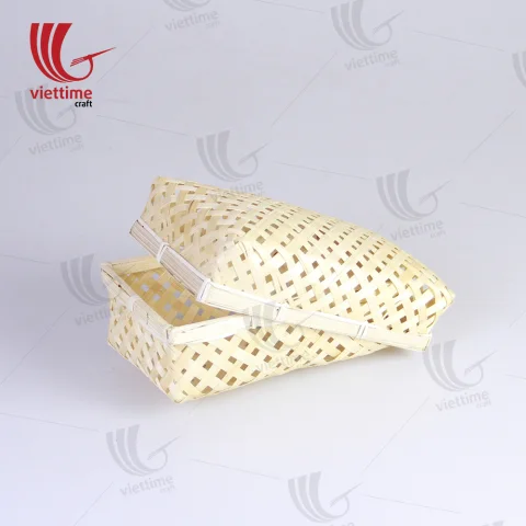 Rattan Export Woven Rectangular Lift Off Lid Bamboo Box - REX-TD00123