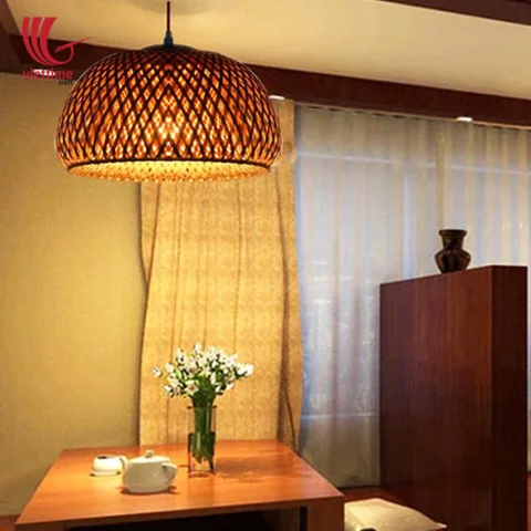Restaurant Decor Bamboo Lamp Shade