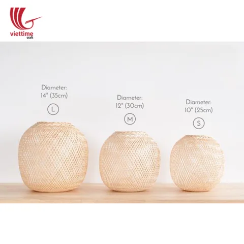 Cheap Luxury Woven Bamboo Lamp Shade