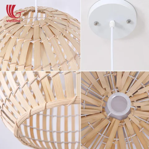 Asian Style Handmade Bamboo Lamp Shade