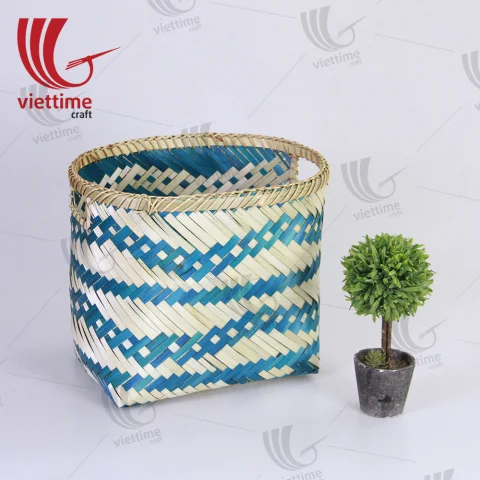 New Design Bamboo Storage Basket Wholesale