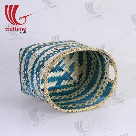 New Design Bamboo Storage Basket Wholesale