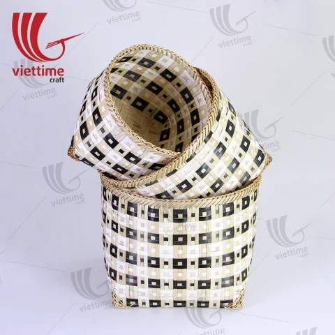 Set Of 3 Bamboo Storage Basket Wholesale