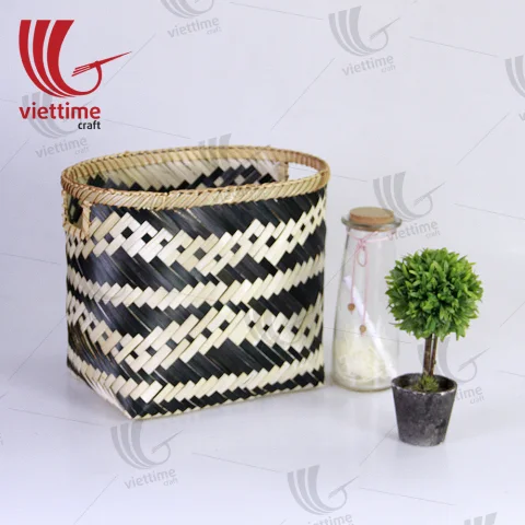 Home Decor Bamboo Storage Basket