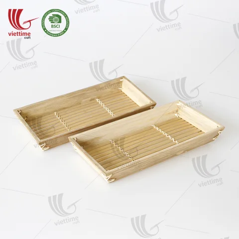 Rectangle Bamboo Tray