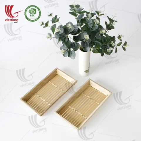 Rectangle Bamboo Tray