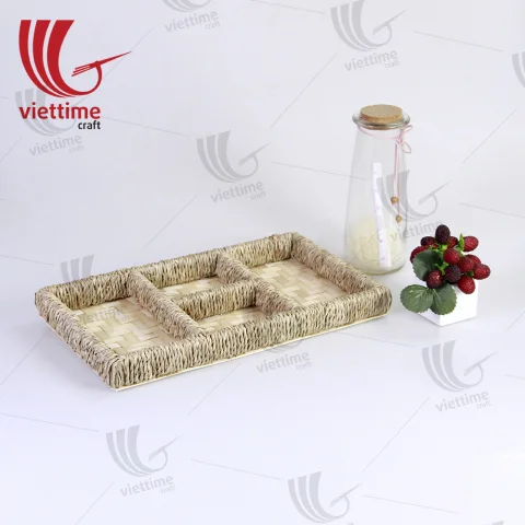 Bamboo Tray Mixed Seagrass