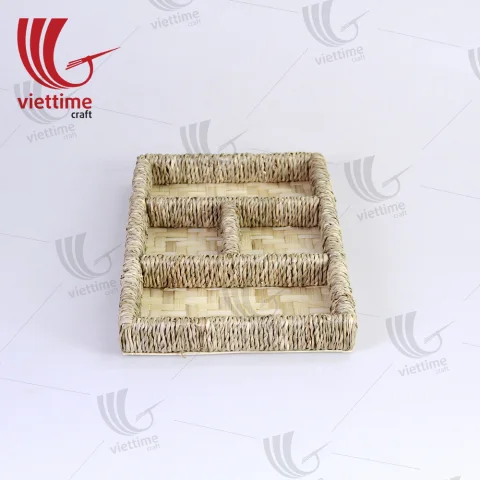 Bamboo Tray Mixed Seagrass