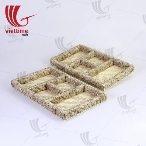 Bamboo Tray Mixed Seagrass